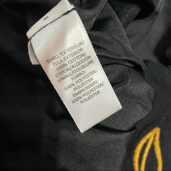 Ann Taylor LOFT Beautiful Embroidered Short Skirt Black w/Floral Design 4P - Picture 4 of 6